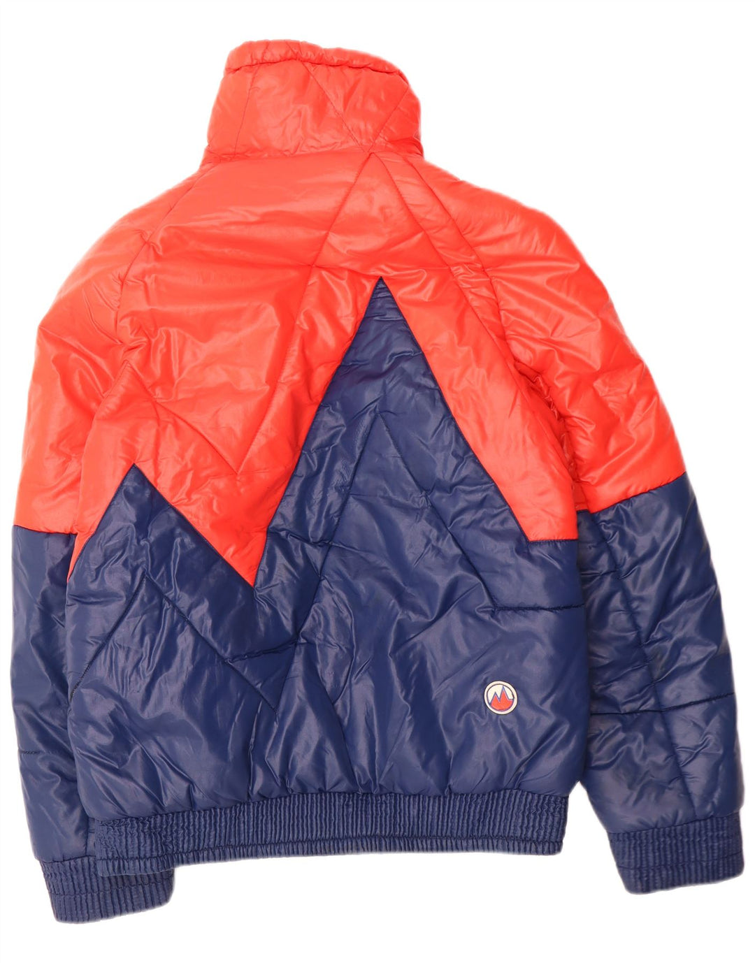 MARILENA Veste Rembourrée Homme IT 50 Large Bleu Marine Colourblock Polyamide