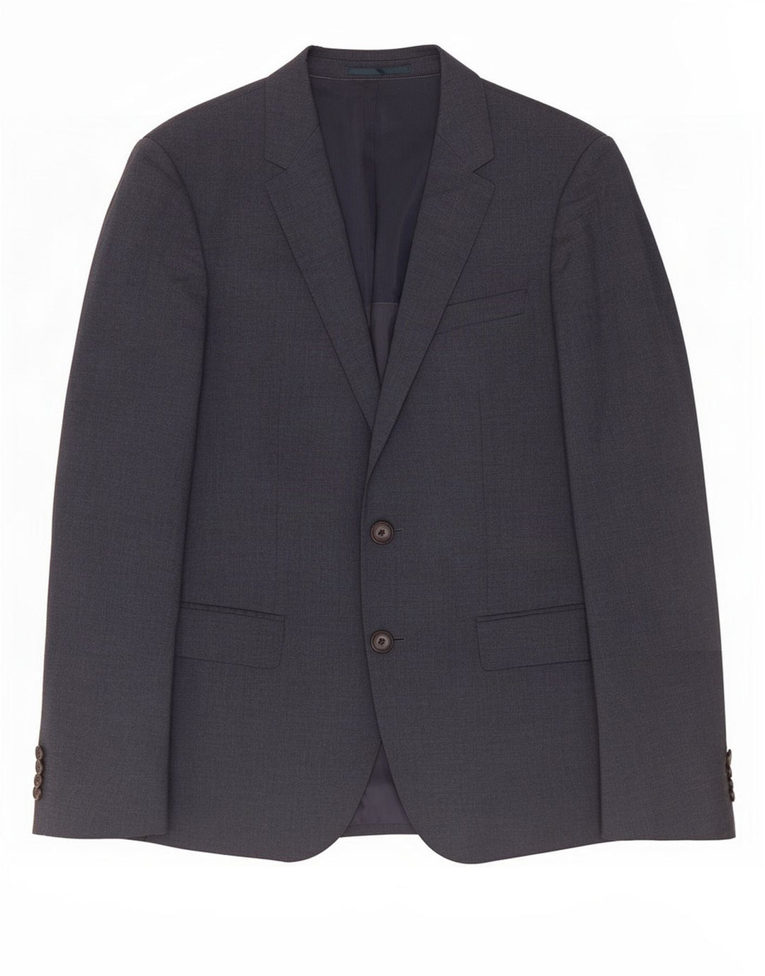 Hugo Boss Veste blazer à 2 boutons pour homme EU 48 Bleu marine moyen Laine
