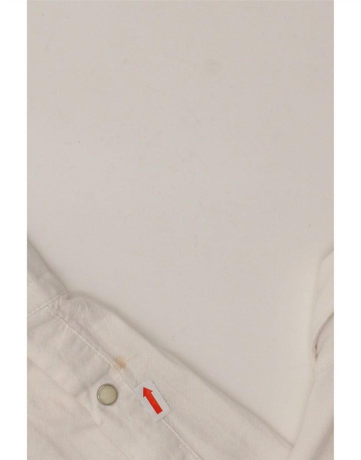 ALLEY DOCKS Chemise Homme 2XL Blanc Coton