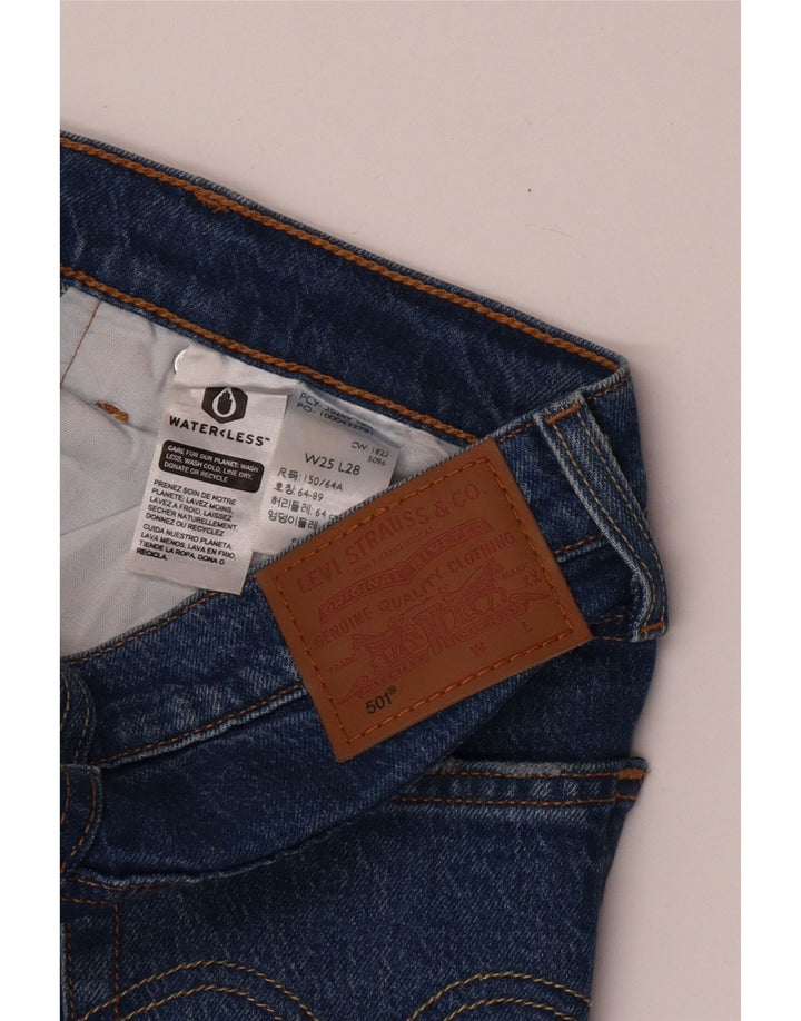 Levi's Jean Droit 501 Femme W25 L28 Bleu
