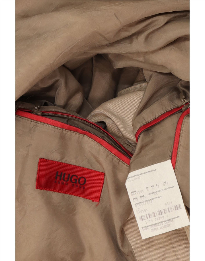 Hugo Boss Manteau Homme UK 42 XL Coton Beige