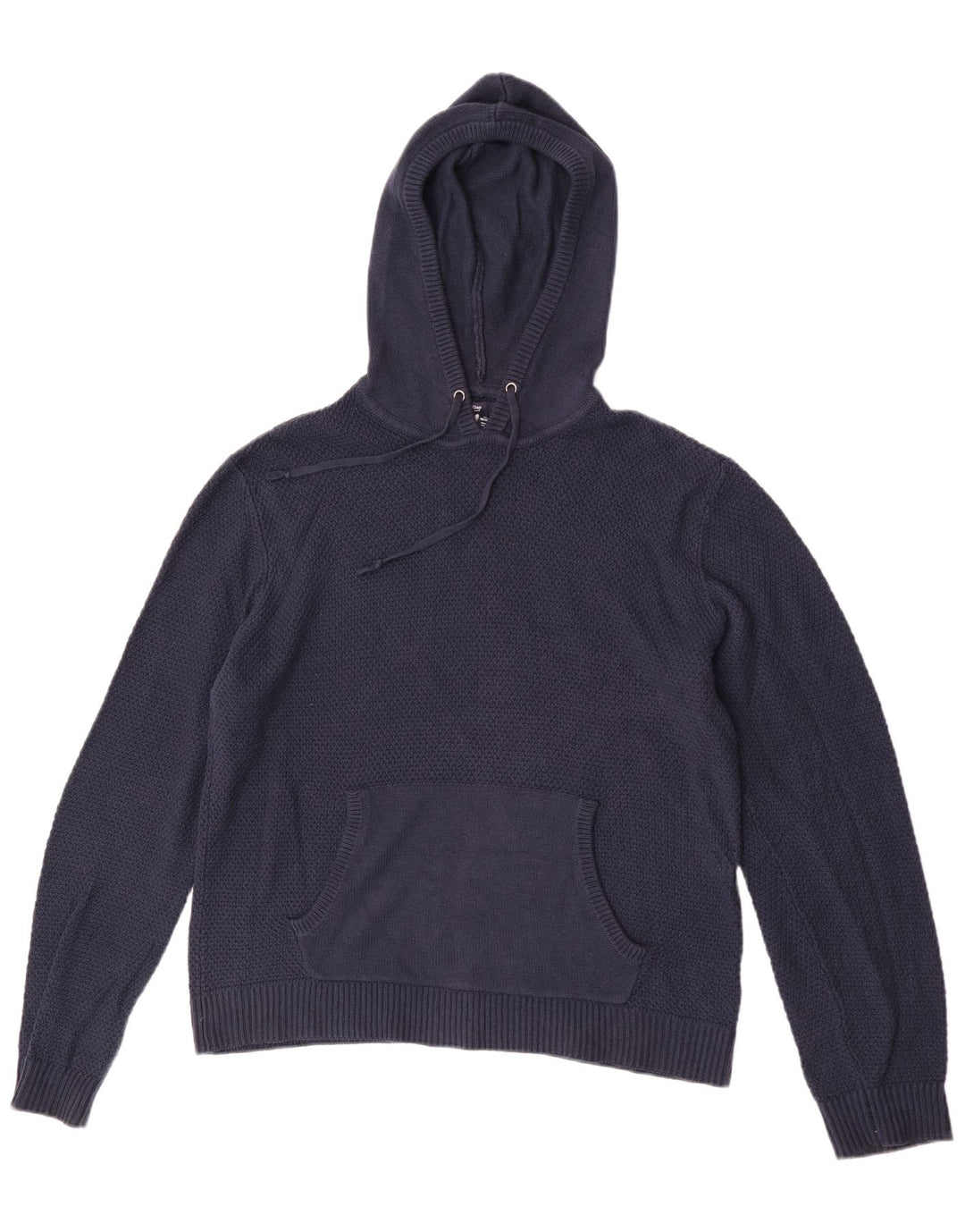 Gap Pull à capuche pour homme en coton bleu marine moyen