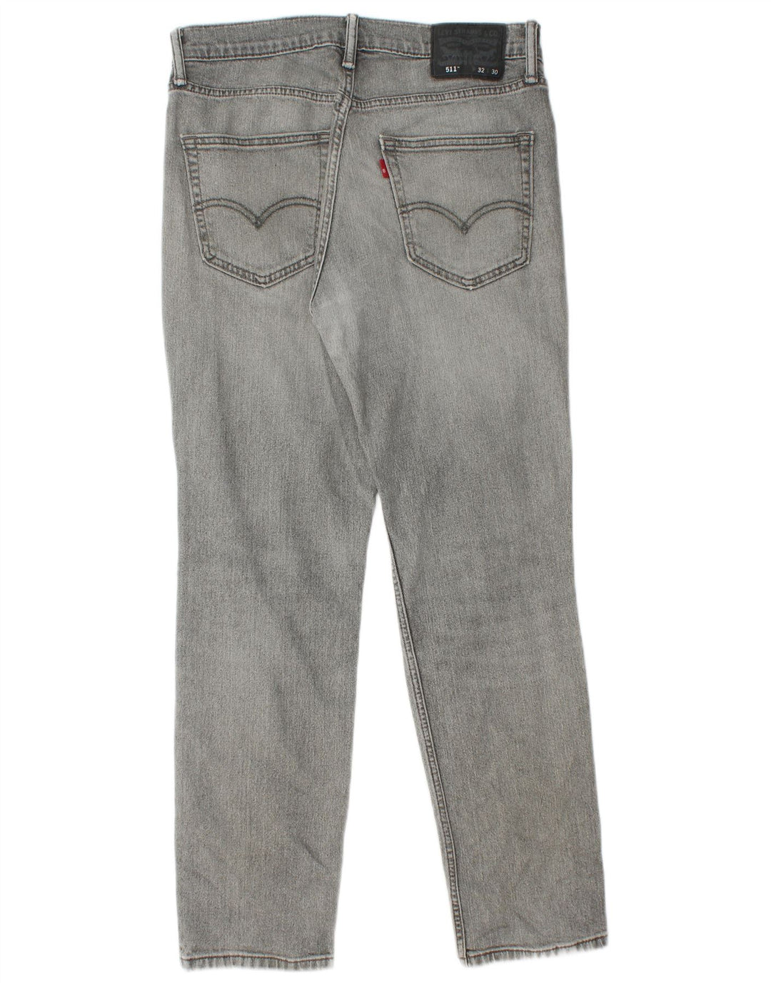 Levi's Jean Slim 511 Distressed Homme 32 L30 Gris Coton