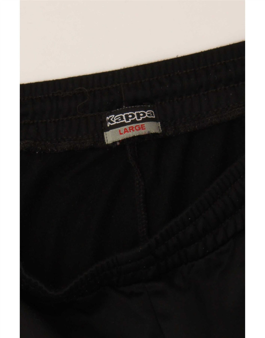 Kappa Pantalon de Survêtement Graphique Homme Joggers Large Noir