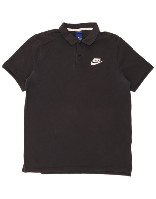 Nike Polo Homme Grand Noir Coton