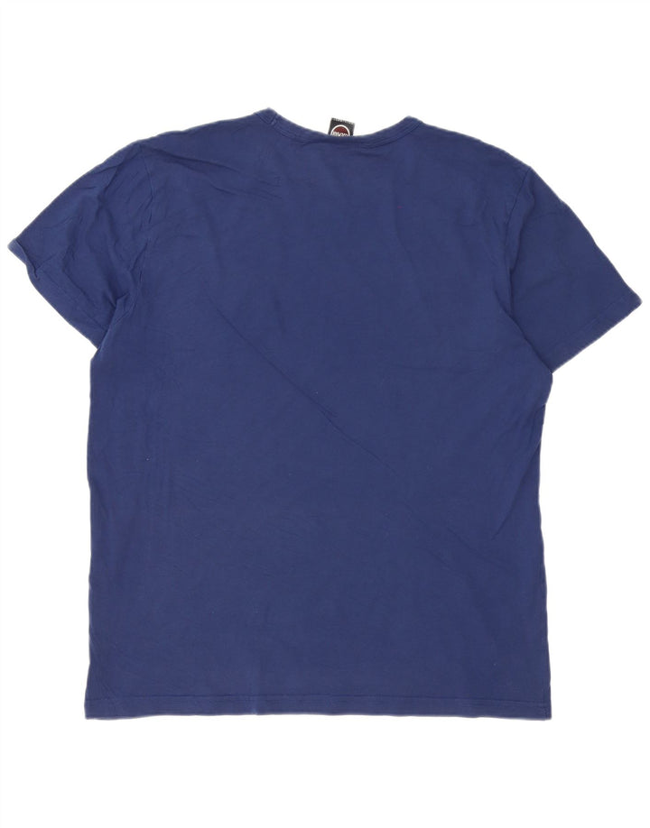 Colmar T-Shirt Regular Fit Graphique Homme Bleu Moyen