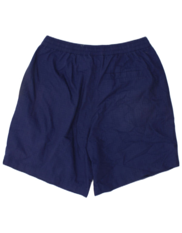 Nike Short Chino Homme Large W36 Bleu Marine Colorblock Coton