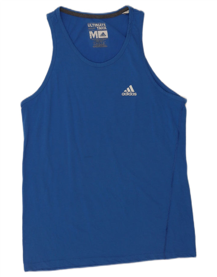 Adidas Débardeur Homme Bleu Moyen Polyester