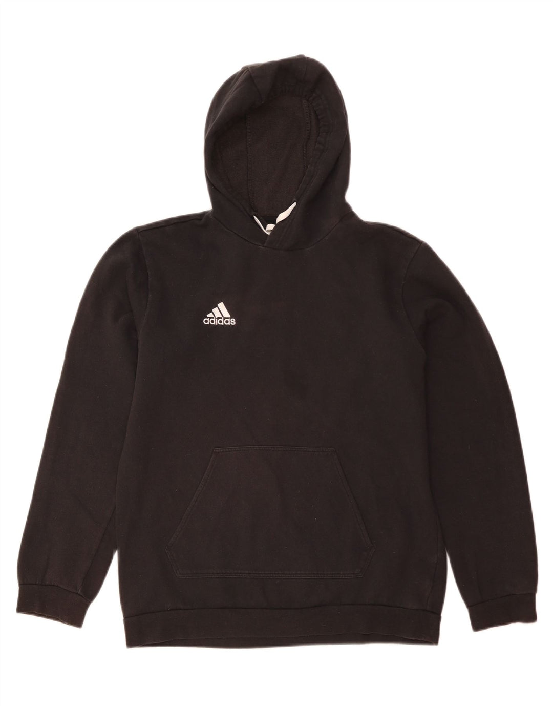 Adidas Pull à capuche pour homme en coton noir moyen