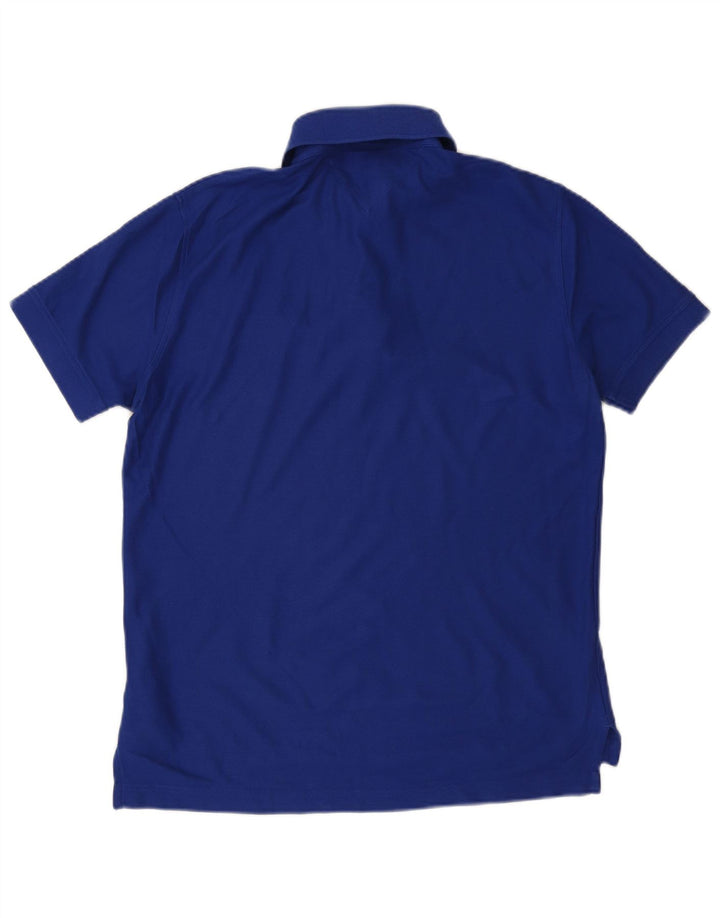 TOMMY HILFIGER Polo Regular Fit Homme Bleu Moyen Coton