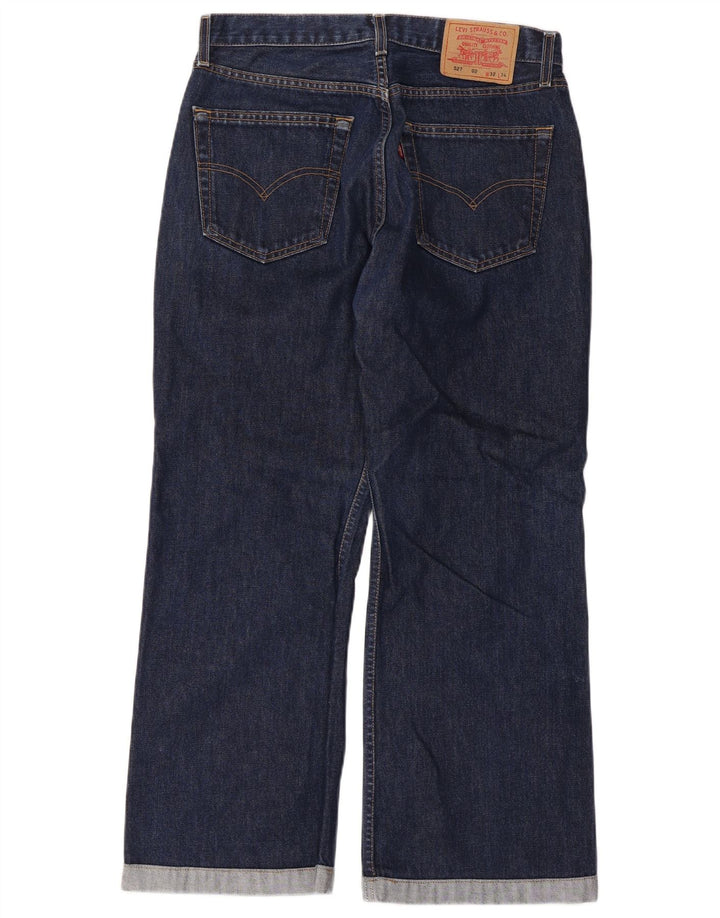 Levi's Jean 527 Bootcut Homme Bleu Marine Coton W32 L27