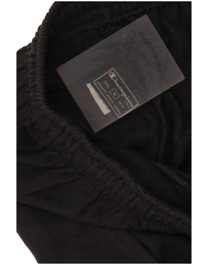 Champion Pantalon de survêtement pour femme UK 12 Medium Noir Coton