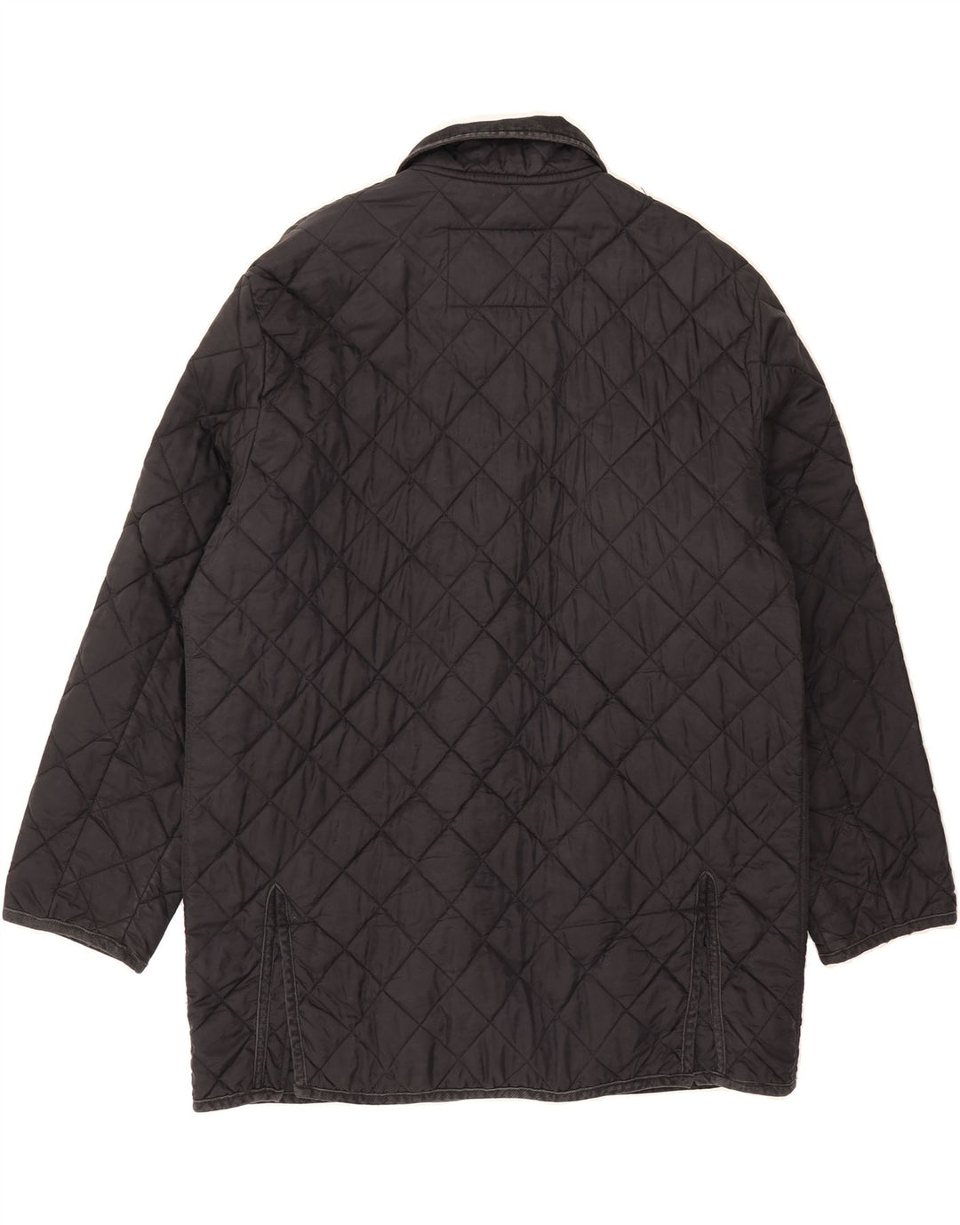 FILA Mens Quilted Jacket IT 50 Large Black Polyester Vintage Fila and Second-Hand Fila from Messina Hembry 