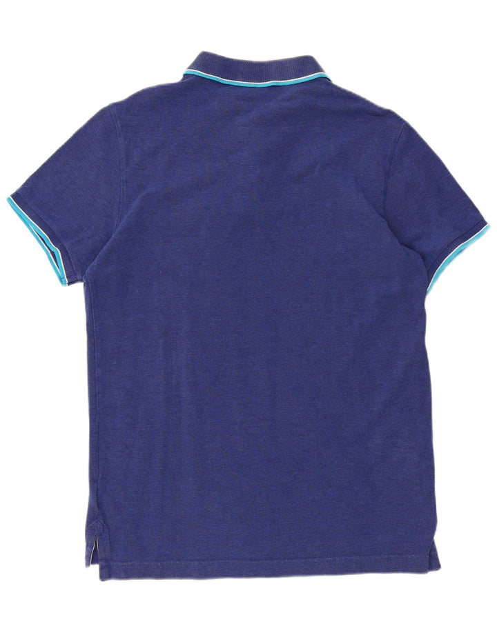 Superdry Polo Homme Grand Bleu Coton