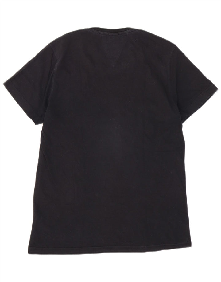 Tommy Hilfiger T-Shirt Homme Noir Moyen Coton