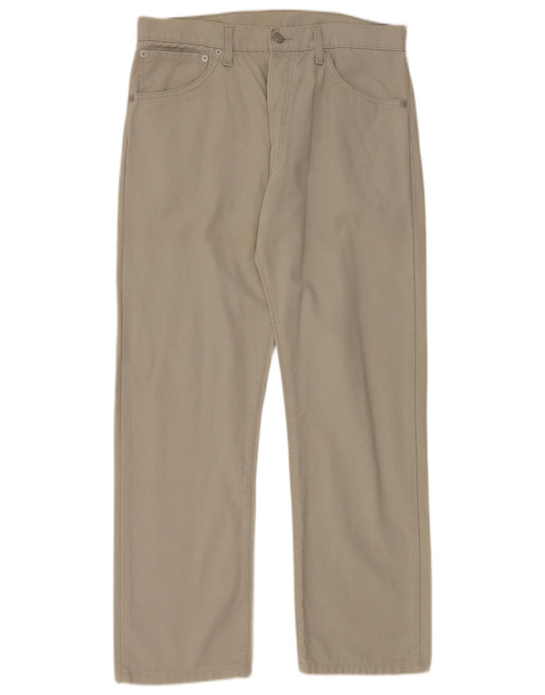 Levi's Pantalon Droit 551 Casual W34 L29 Homme Gris Coton