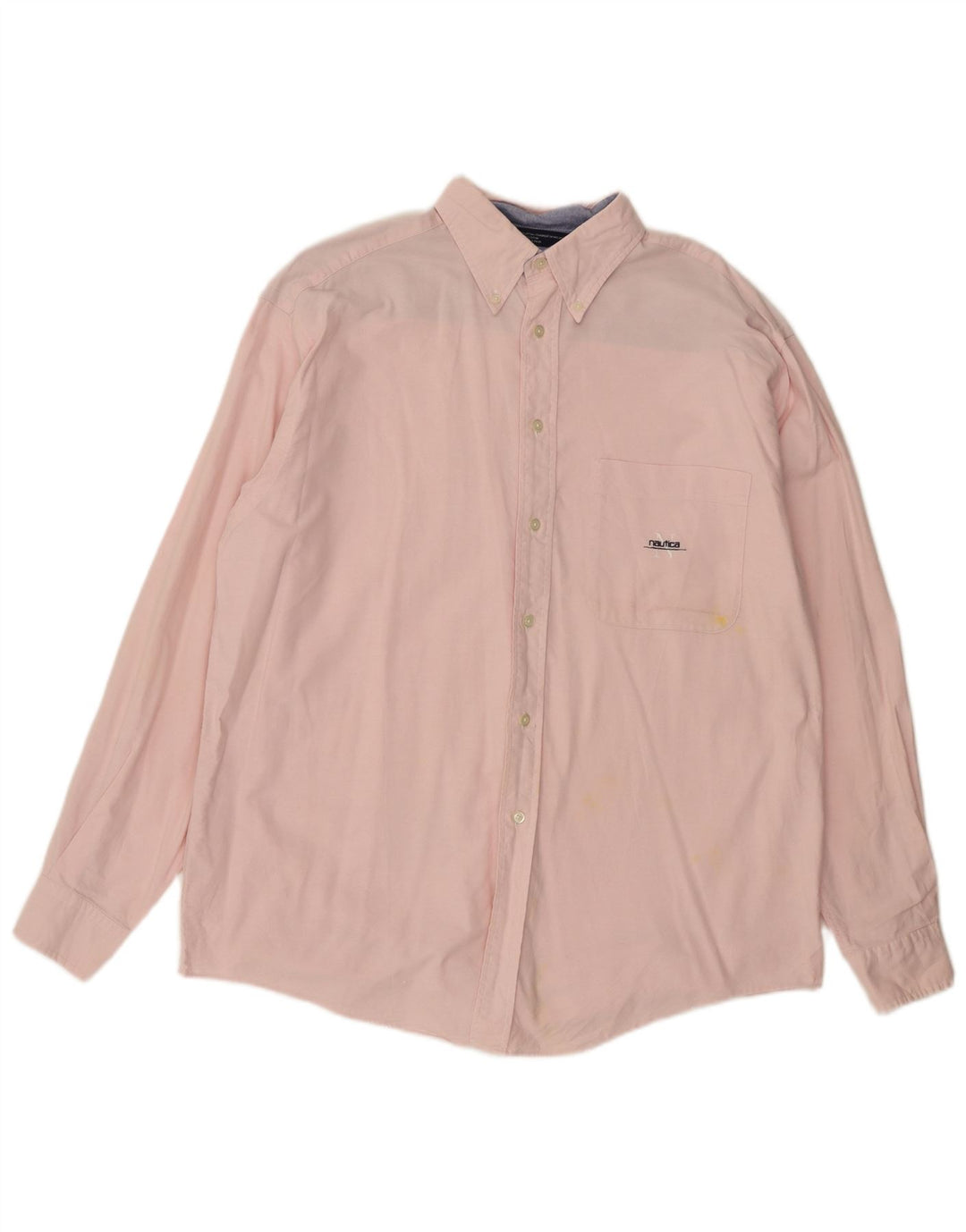 Nautica Chemise Homme Large Rose Coton