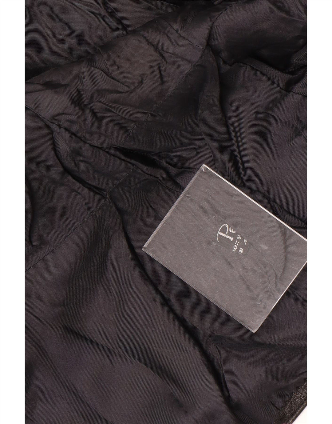 VINTAGE Veste en cuir femme UK 16 Grand cuir floral noir