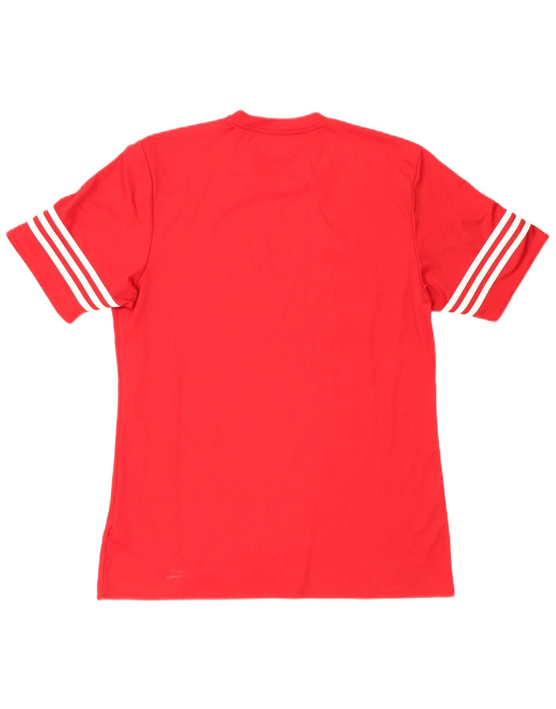 ADIDAS Mens Climalite T-Shirt Top Large Red Polyester