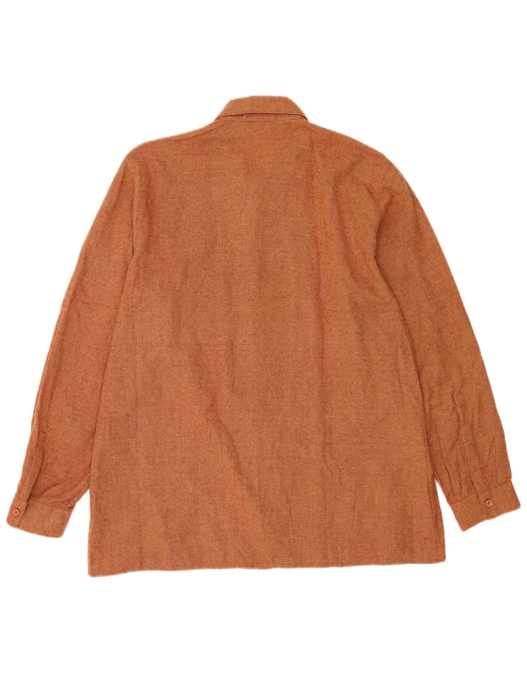 VINTAGE Chemise Homme IT 52 Large Acrylique Marron