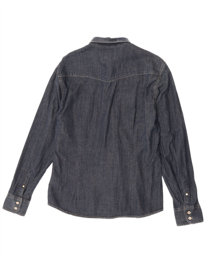 Energie Chemise en Jean Homme XL Bleu Coton