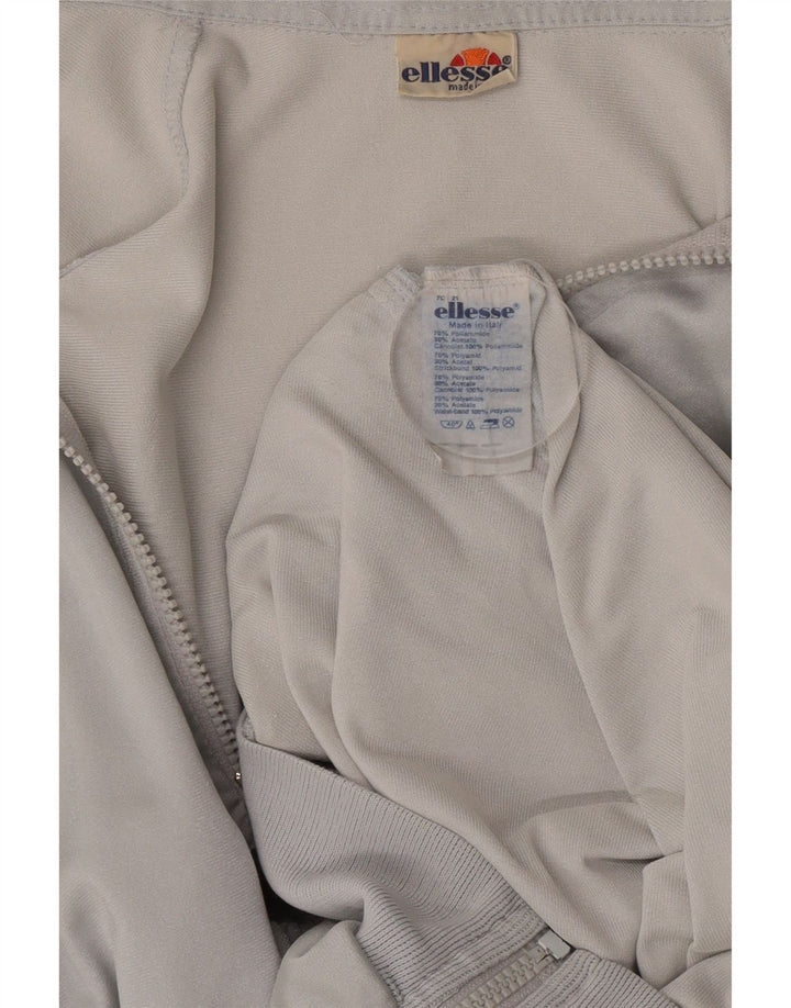 Ellesse Veste de survêtement pour homme IT 54 XL Gris Colorblock Polyester