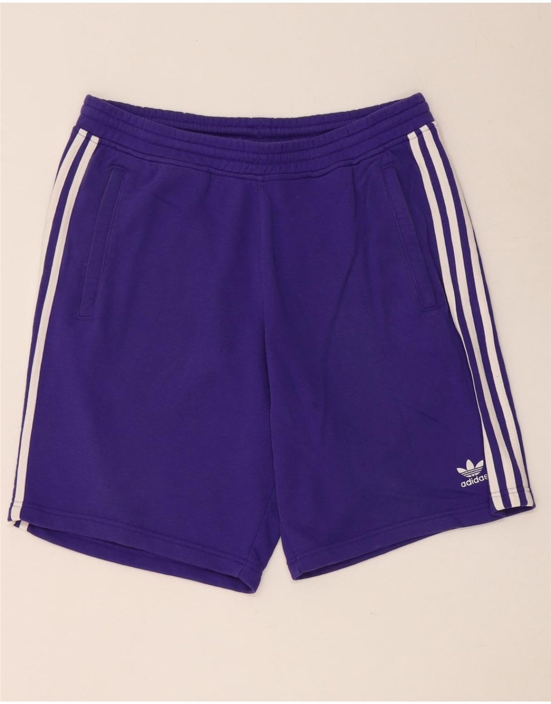 ADIDAS Short de sport pour hommes, grand coton violet