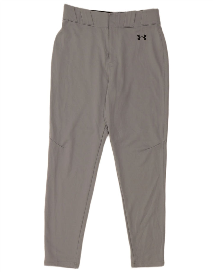UNDER ARMOUR Pantalon de Survêtement Homme Gris Moyen Polyester