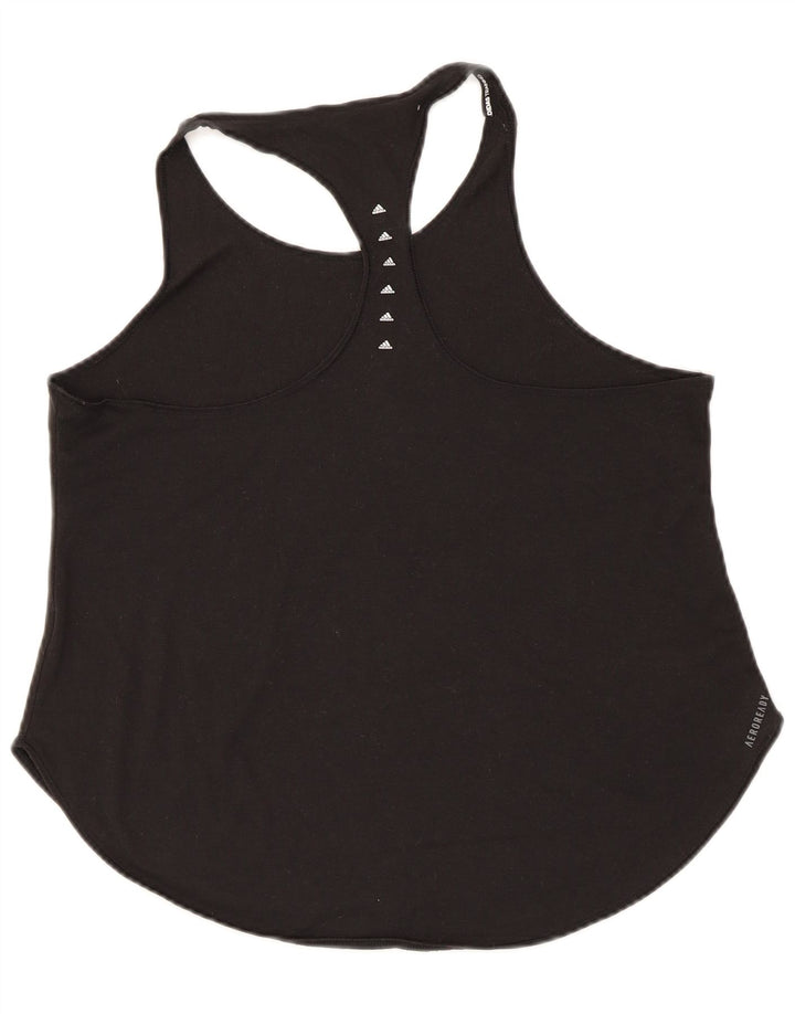 Adidas Femmes Aeroready Débardeur UK 12/14 Moyen Noir