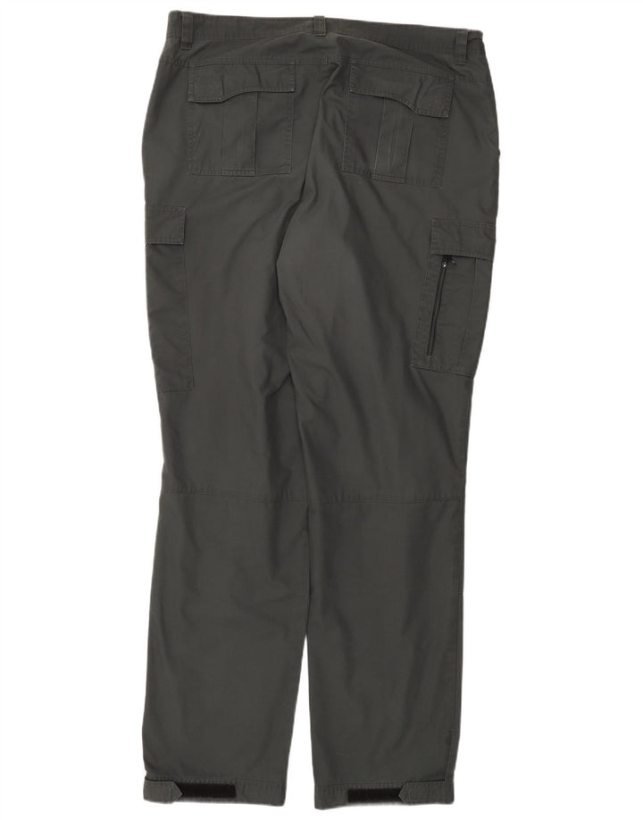Jack Wolfskin Pantalon cargo de randonnée pour homme W38 L35 Gris Polyester