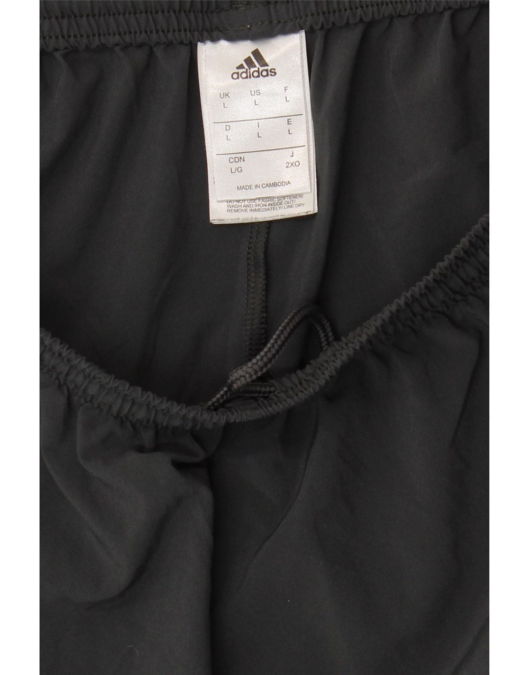 Adidas Short de sport Climalite Graphic pour homme, grand, noir, polyester