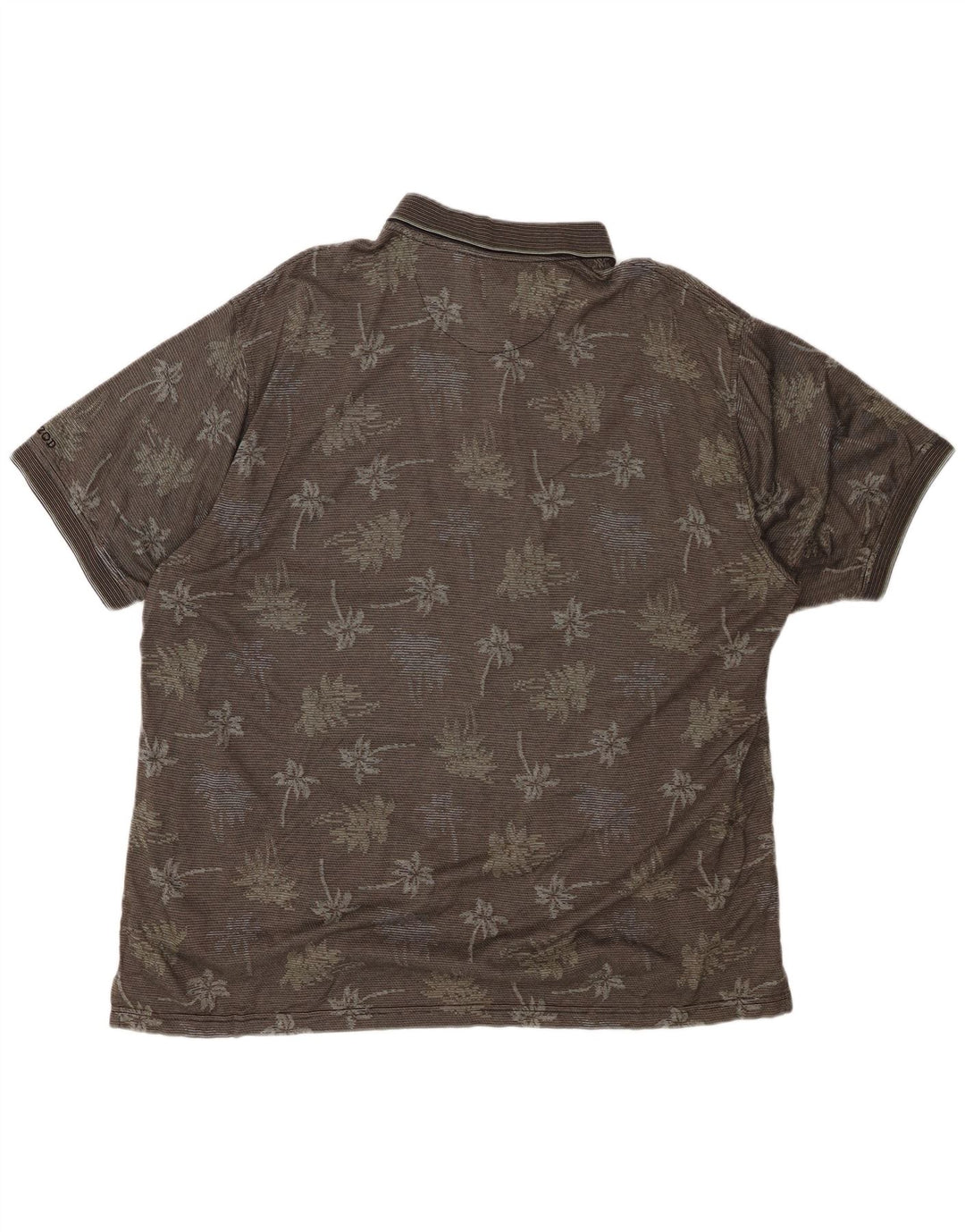 IZOD Polo de Golf Homme XL Gris Coton Floral