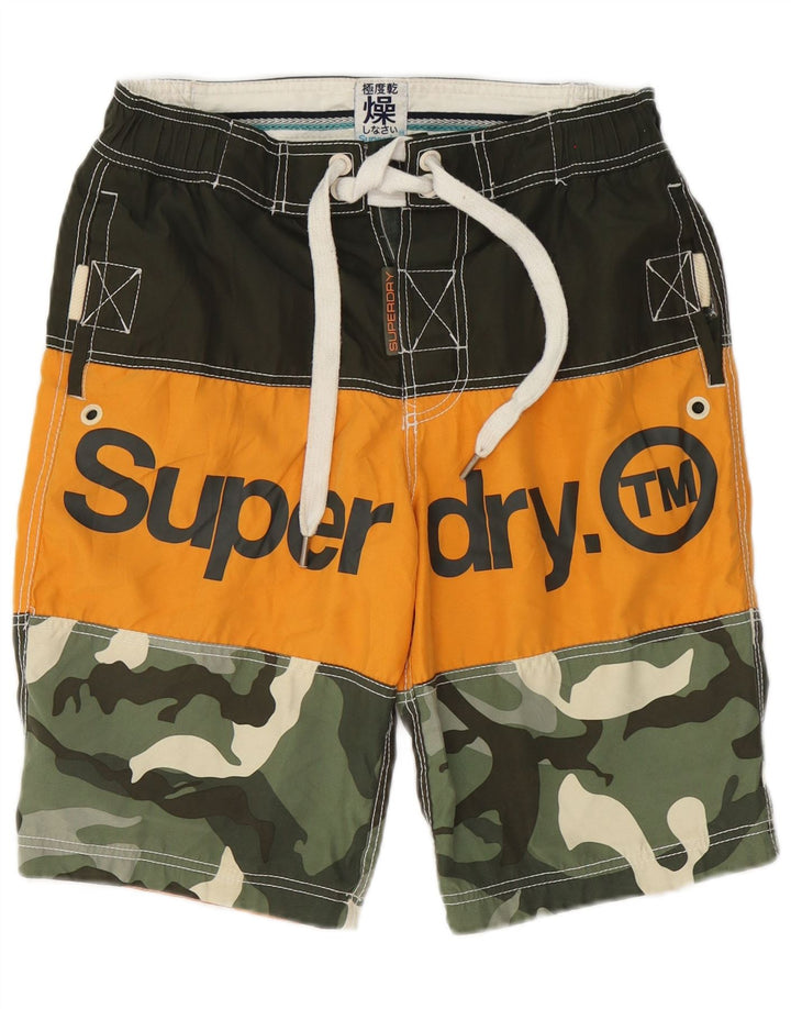 Superdry Short de Bain Graphique Homme Multicolore Camouflage