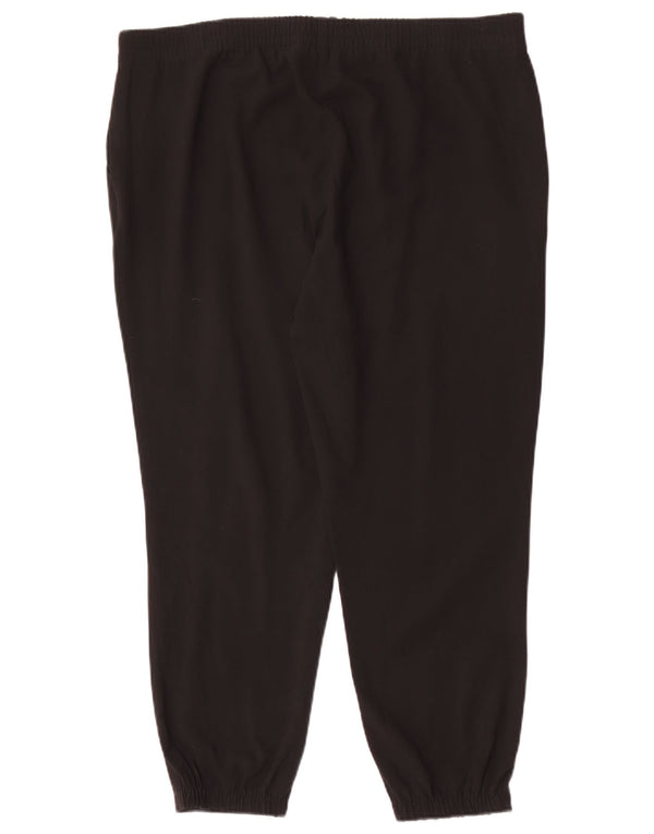 Marks & Spencer Pantalon court de jogging pour femme UK 14 Large W36 L25 Noir