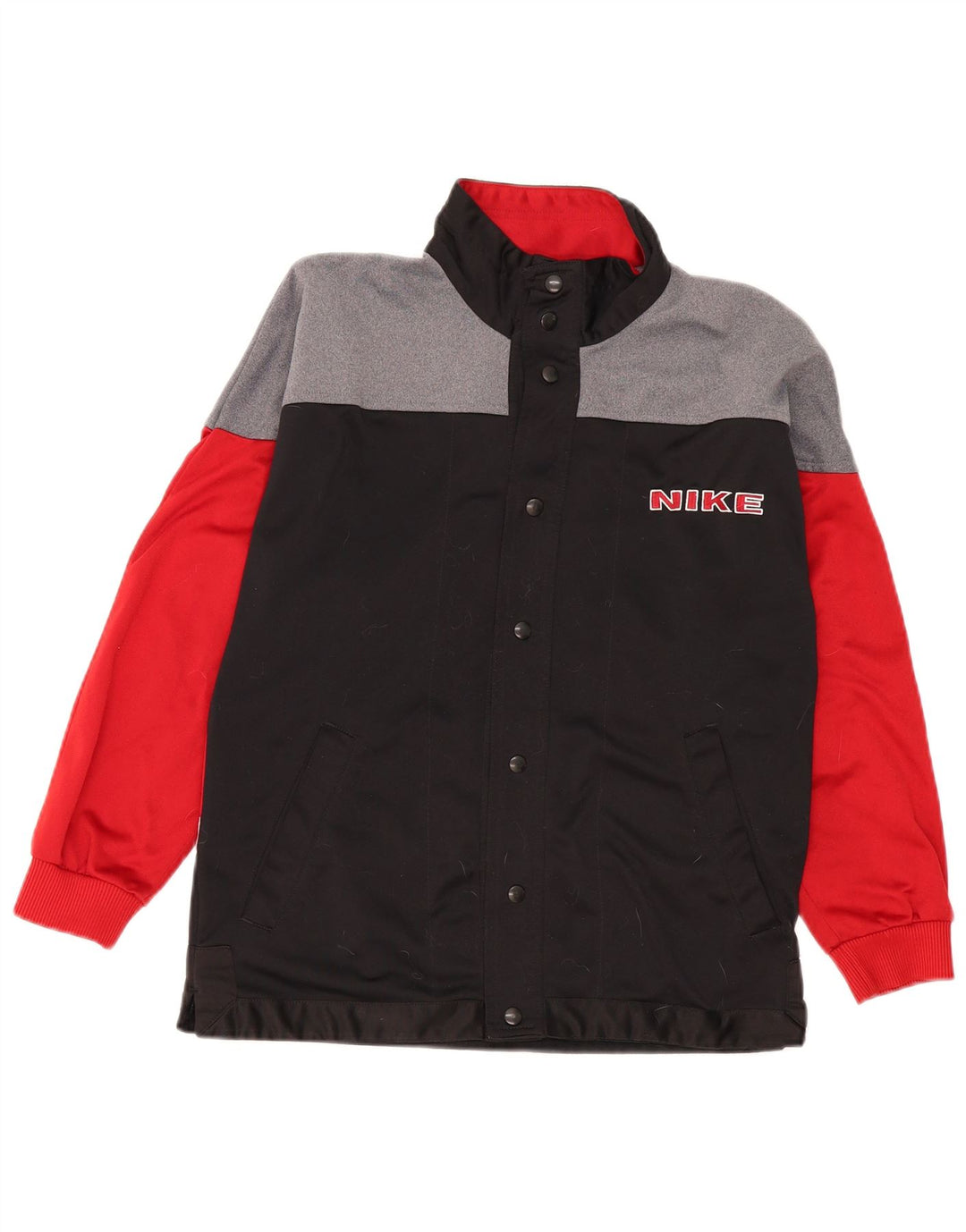 Nike Veste de survêtement graphique pour garçon 12-13 ans Large Noir Colourblock