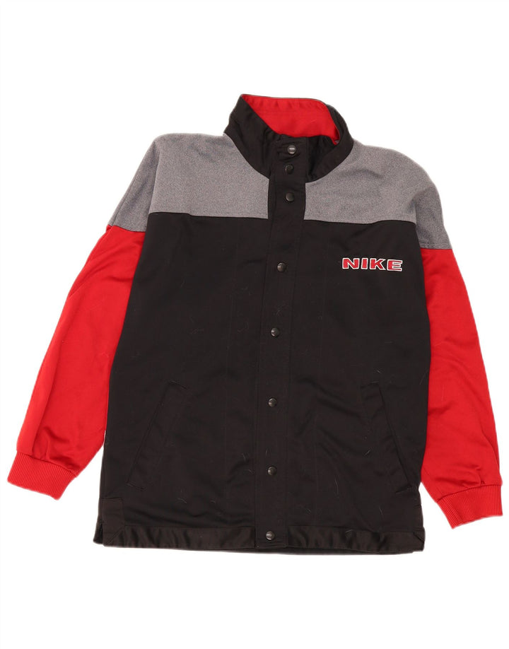 Nike Veste de survêtement graphique pour garçon 12-13 ans Large Noir Colourblock