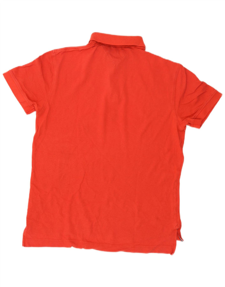 Tommy Hilfiger Polo Coupe Classique Homme Rouge Moyen Coton