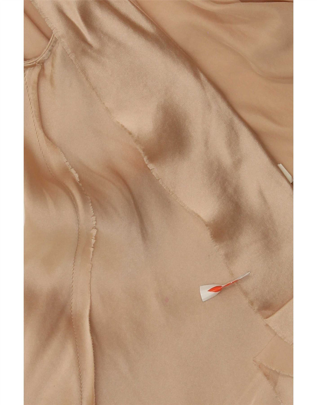 Liu Jo Femme Blouse Top IT 42 Beige Moyen Colorblock Soie