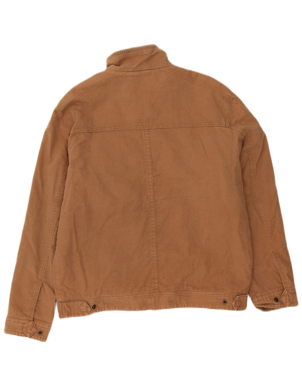 Marks & Spencer Veste utilitaire Blue Harbor pour homme UK 40 Large Marron Coton