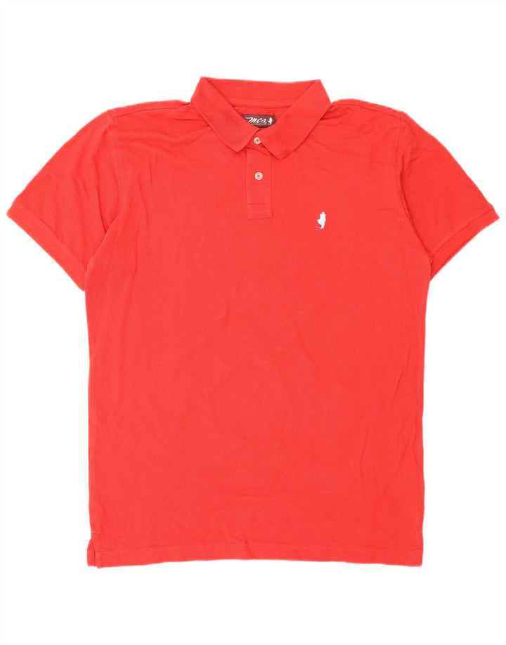 Marlboro Classics Polo Homme Grand Rouge Coton