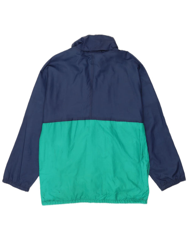 Capt. Cook Veste de survêtement à capuche pour homme, grand, bleu, color block, sport