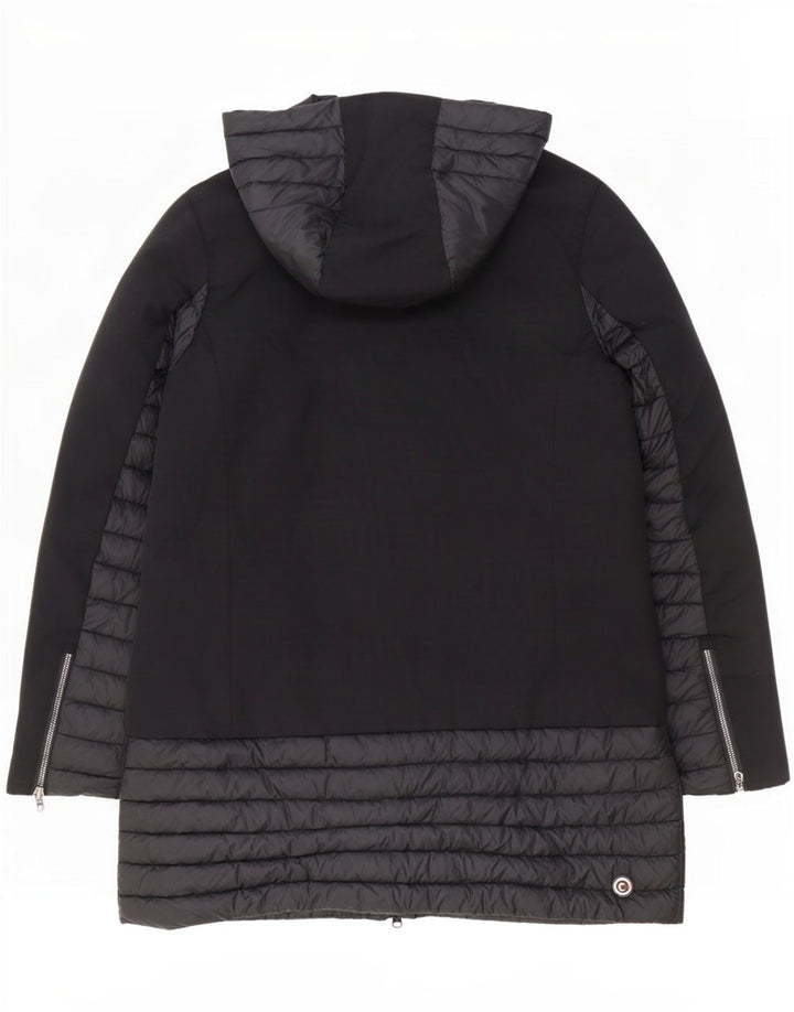 Colmar Veste matelassée à capuche pour femme IT 44 Medium Noir Polyester