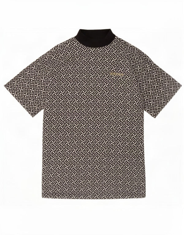 Adidas T-shirt graphique surdimensionné pour femme UK 6 XS en coton noir