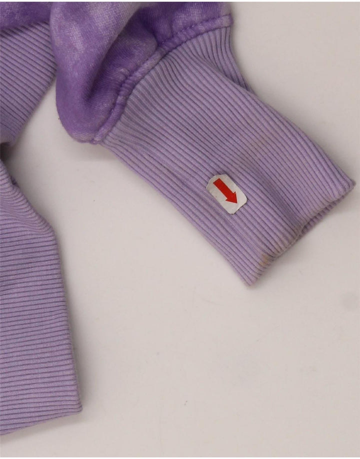 The North Face Sweat-shirt pour homme en coton tie-dye violet moyen