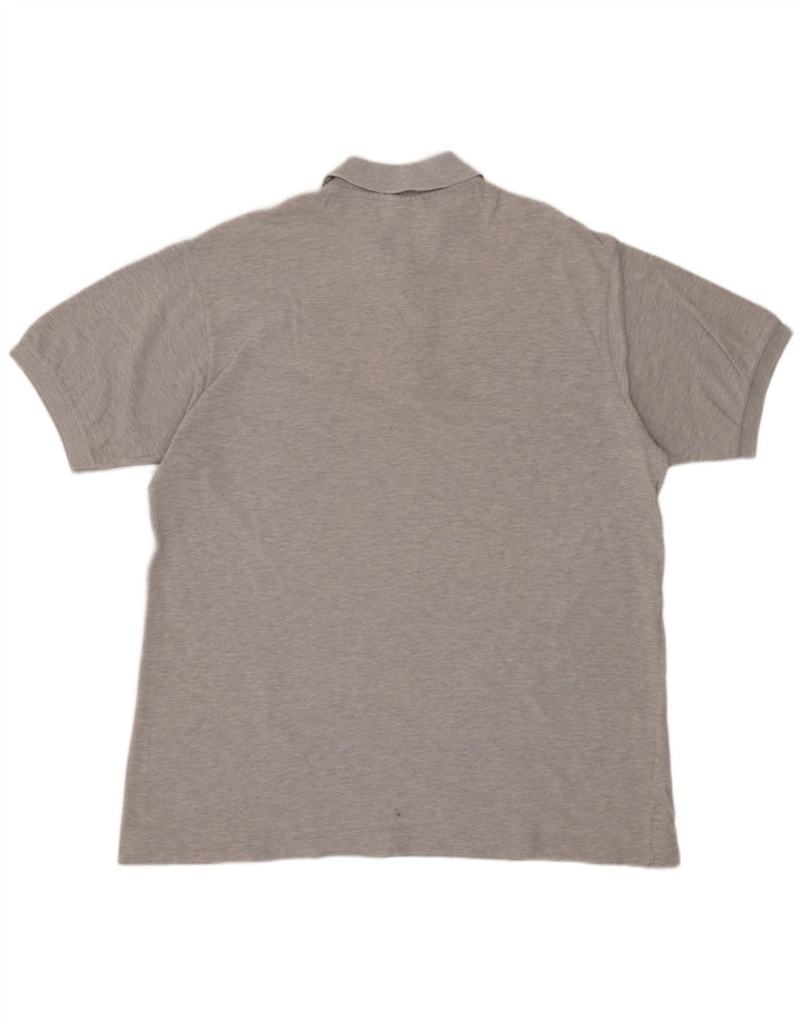 LACOSTE Polo Homme Taille 6 XL Gris Coton