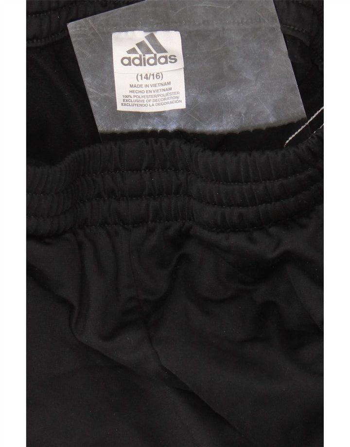 Adidas Pantalon de Survêtement Garçon 12-13 Ans Large Noir Polyester
