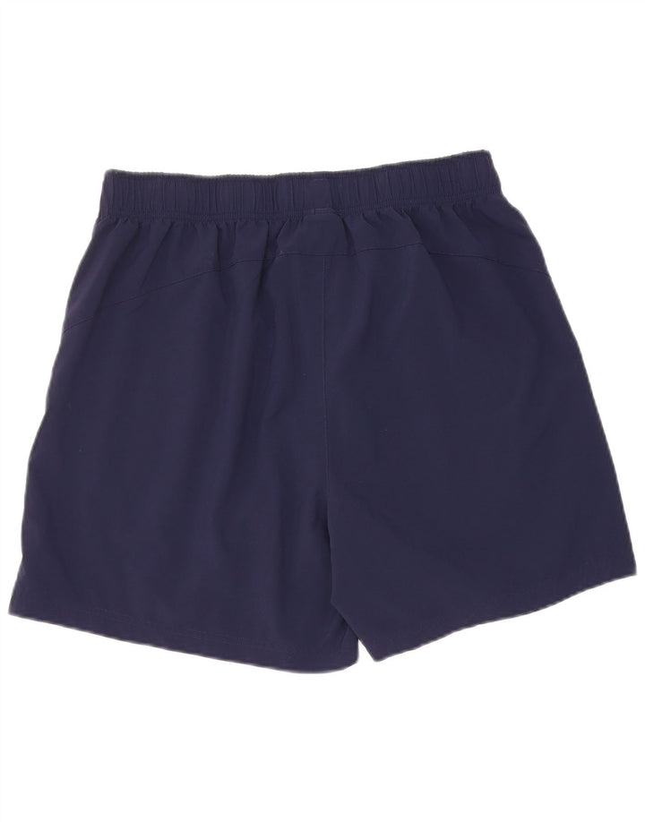 Puma Short de sport pour hommes, grand, bleu marine, polyester