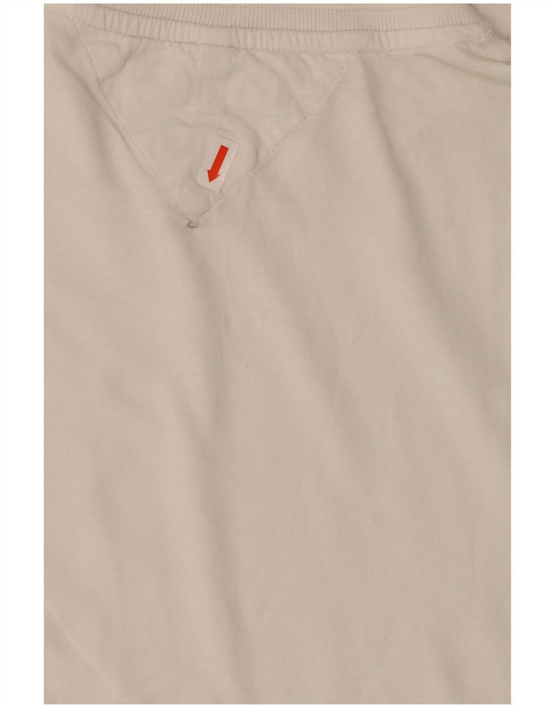 TOMMY HILFIGER T-Shirt Femme Top UK 10 Small Blanc Coton