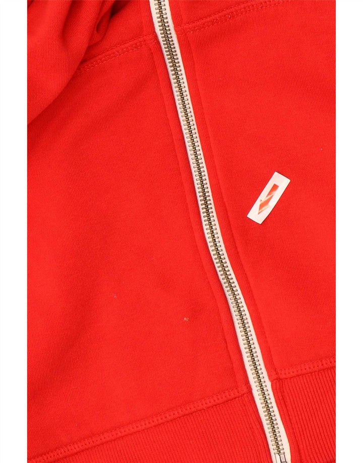 Converse Pull à capuche zippé pour homme Petit coton rouge