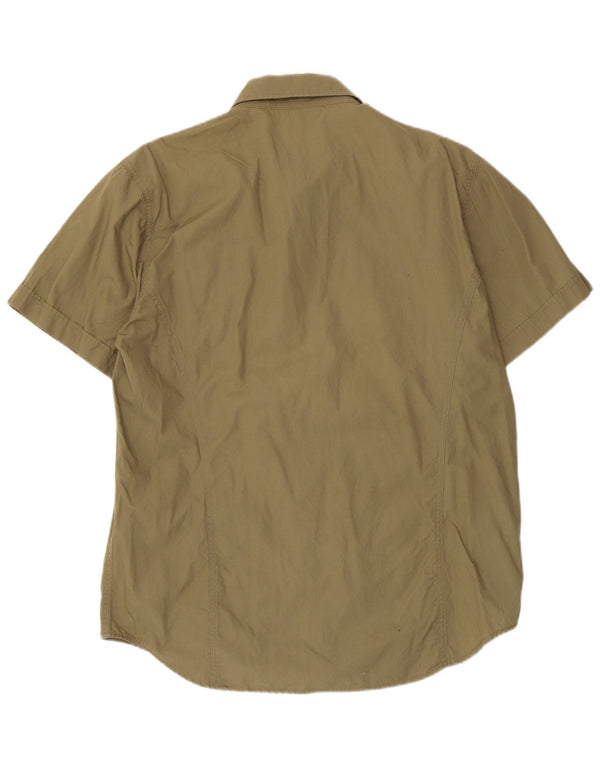 Levi's Chemise à Manches Courtes Homme XL Kaki Coton